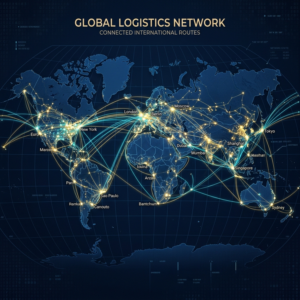 Global Network Map